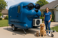 Charger l'image dans la galerie, Remorque toilettage canine 